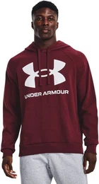 Kapuzensweatshirt UA RIVAL FLEECE BIG LOGO HD 690 CHESTNUT RED