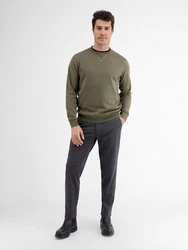LERROS Sweatshirt Leichter Sweater in Strukturqualität 