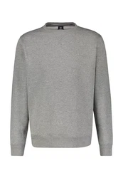 LERROS Sweatshirt Leichter Sweater in Strukturqualität Hellgrau/Grau