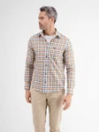 LERROS Karohemd Twillqualität Braun/Mischfarben/Rot/Khaki/Beige