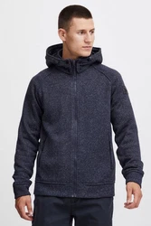 Indicode Fleecejacke IDChillingworth Dunkelblau/Blau/Hellblau