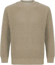 Wollpullover Crosshaven Ribbed Crew Neck Sweater Men