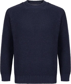 Irelandseye Wollpullover Crosshaven Ribbed Crew Neck Sweater