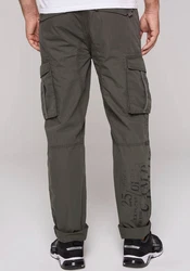 CAMP DAVID Cargohose Khaki/Dunkelgrün