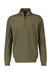 Sweatjacke Sweat-Troyer in Strukturqualitt