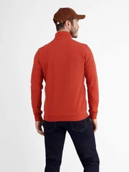 LERROS Sweatjacke Sweat-Troyer Strukturqualität 