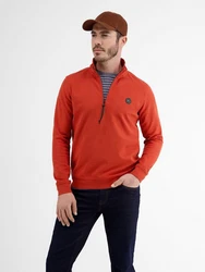 LERROS Sweatjacke Sweat-Troyer Strukturqualität 