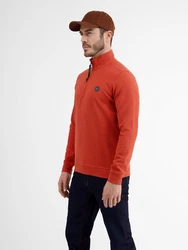 LERROS Sweatjacke Sweat-Troyer Strukturqualität 