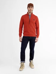 LERROS Sweatjacke Sweat-Troyer Strukturqualität 
