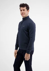 LERROS Sweatjacke Sweat-Troyer Strukturqualität 