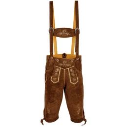 Trachtenlederhose Premium Lederhose Herren Tracht Kneelength