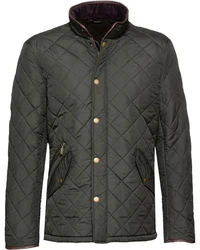 Barbour Jacke Powell Dunkelgrün