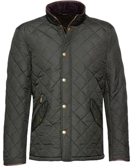 Barbour Jacke Powell Dunkelgrün