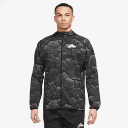 Laufjacke MEN'S LIGHTWEIGHT ALLOVER PRINT TRAIL RUNNING JACKET
