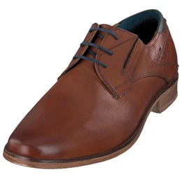 Elegante Schnrschuhe cognac City Slipper