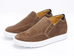 Meran braun Slipper Schuhe die grer machen, Schuhe mit Erhhung, Slipper