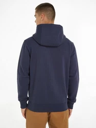 Tommy Jeans Kapuzensweatshirt TJM REG LINEAR HOODIE Dunkelblau/Blau