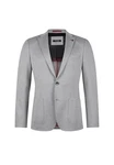 Roy Robson Baukasten Sakko Slim Fit Grau/Hellgrau/Rot