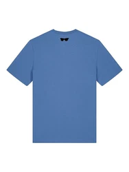 Karlskopf Rundhalsshirt Basic FUSSBALLER Blau