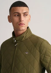 Gant Steppjacke QUILTED WINDCHEATER oliv