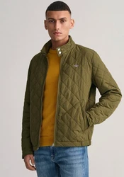 Gant Steppjacke QUILTED WINDCHEATER oliv