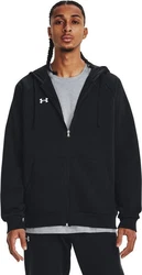 Under Armour Hoodie UA Rival Fleece FZ Hoodie BLACK