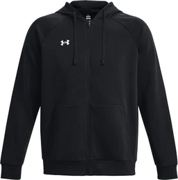 Hoodie UA RIVAL FLEECE FZ HOODIE BLACK
