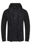 behype Strickjacke NELIAN Dunkelgrau/Schwarz/Grau/Hellblau/Braun