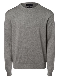 Andrew James Strickpullover Dunkelgrau/Grau/Hellgrau