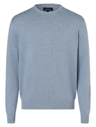 Andrew James Strickpullover Blau/Hellblau
