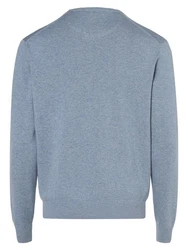 Andrew James Strickpullover Blau/Hellblau
