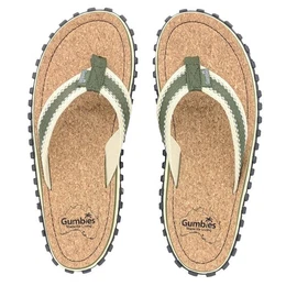 Corker khaki Pantolette