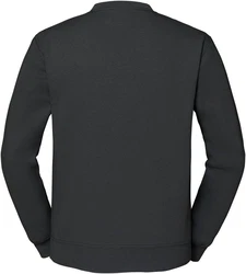 Fruit of the Loom Sweatshirt im Design Grau/Dunkelgrau/Schwarz