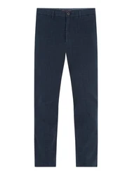 Tommy Hilfiger Chinohose DENTON POW CHECK GM Dunkelblau/Blau