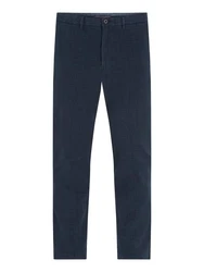 Tommy Hilfiger Chinohose DENTON POW CHECK GM Dunkelblau/Blau
