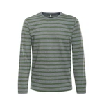 LIVING CRAFTS Langarmshirt PHILBERTO Dunkelgrün/Grün