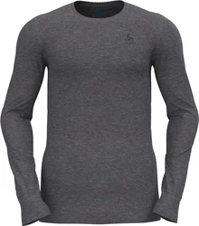 Odlo Longsleeve Active Warm Eco Baselayer Top Crew Neck STAHLGRAU MELANGE