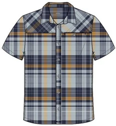 McKINLEY Funktionshemd Rollo M blau/weiß/gelb