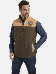 Steppweste HRING wrmend, stylische Corddetails