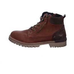 Mustang cognac Schnrstiefelette