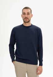 MELAWEAR Pullover HIMAL Dunkelblau/Blau/Hellblau