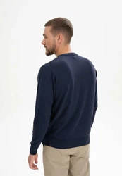 MELAWEAR Pullover HIMAL Dunkelblau/Blau/Hellblau