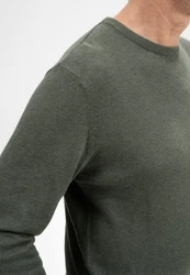 MELAWEAR Pullover HIMAL Dunkelgrün/Khaki