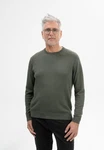 MELAWEAR Pullover HIMAL Dunkelgrün/Khaki