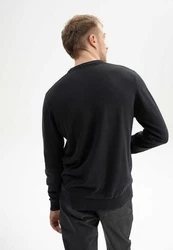 MELAWEAR Pullover HIMAL Schwarz/Dunkelgrau/Rot/Hellblau/Grau