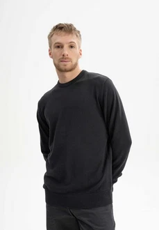 MELAWEAR Pullover HIMAL Schwarz/Dunkelgrau/Rot/Hellblau/Grau