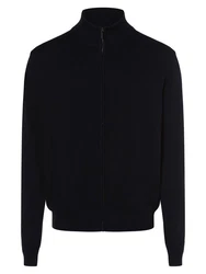 Andrew James Strickjacke Dunkelblau/Schwarz