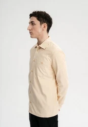MELA Langarmhemd NIMIT Orange/Beige/Khaki/Braun/Gelb