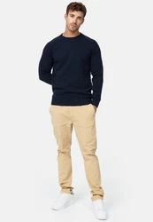 Indicode Strickpullover INMassum Dunkelblau/Blau