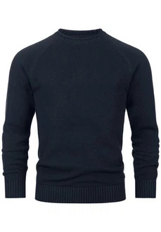 Indicode Strickpullover INMassum Dunkelblau/Blau